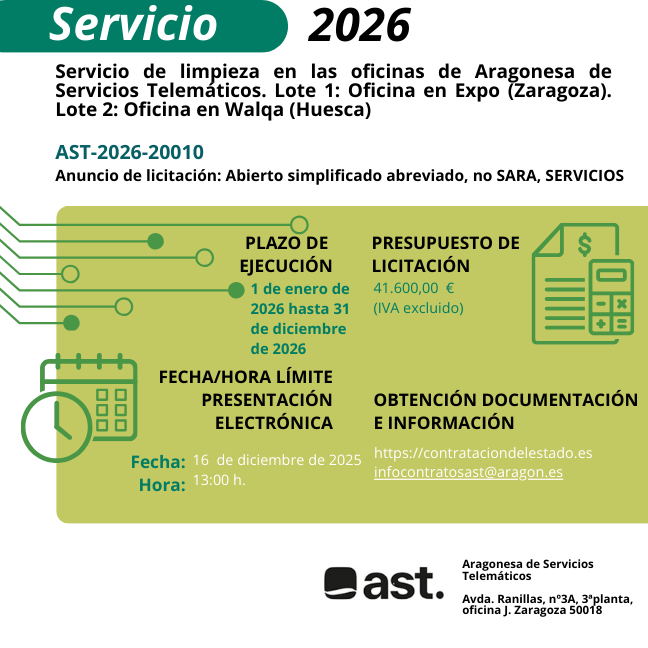 Imagen licitación AST-2026-20010