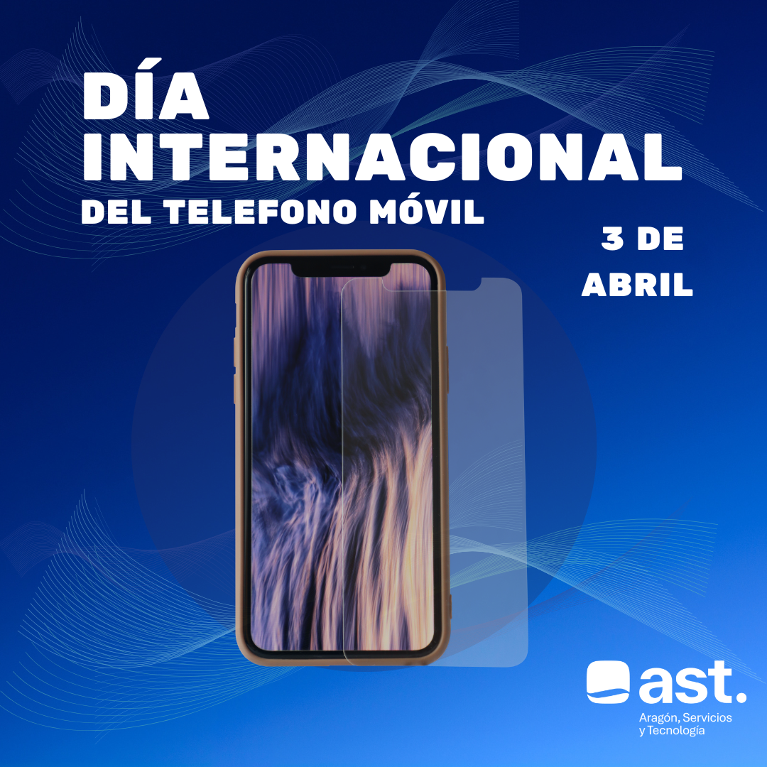 poster dia internacional del telefono movil