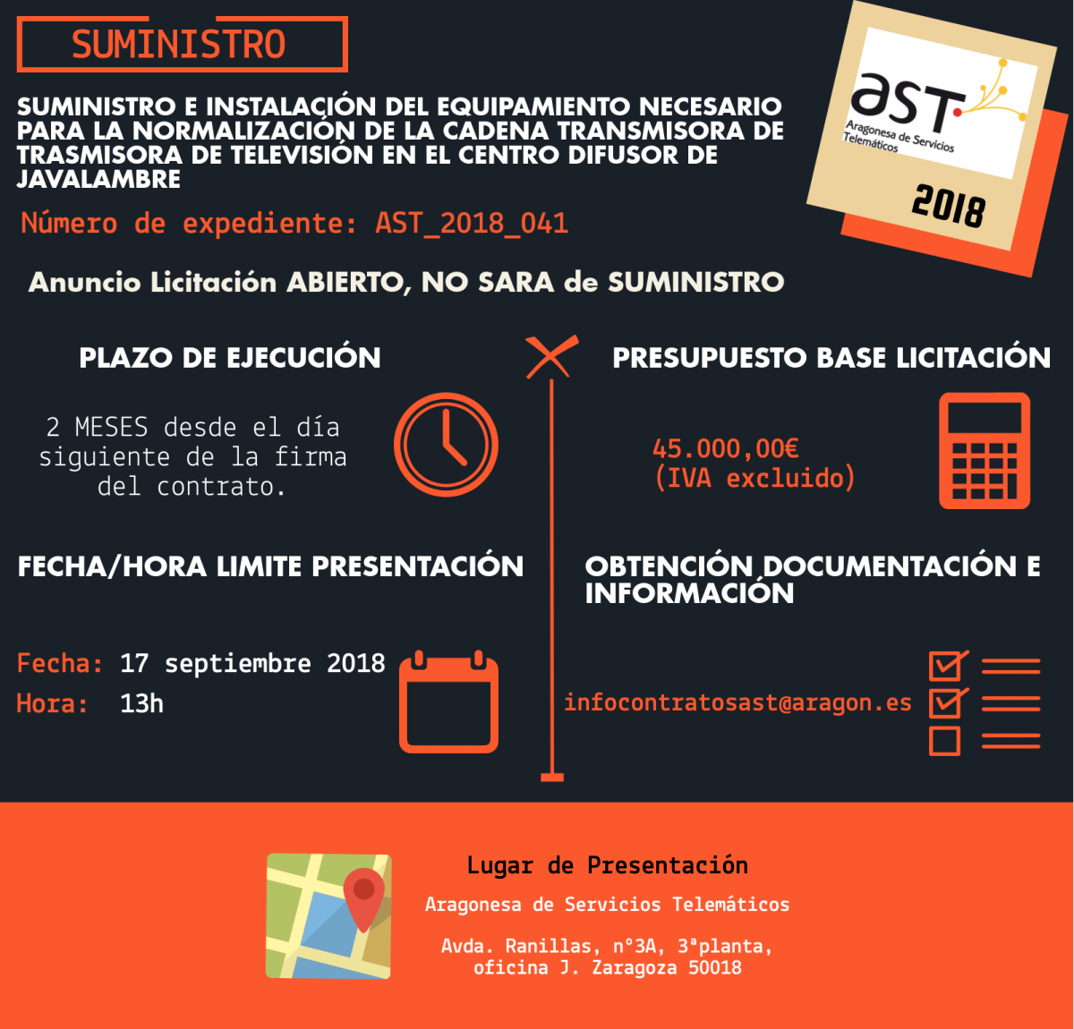Imagen de licitación AST_2018_041