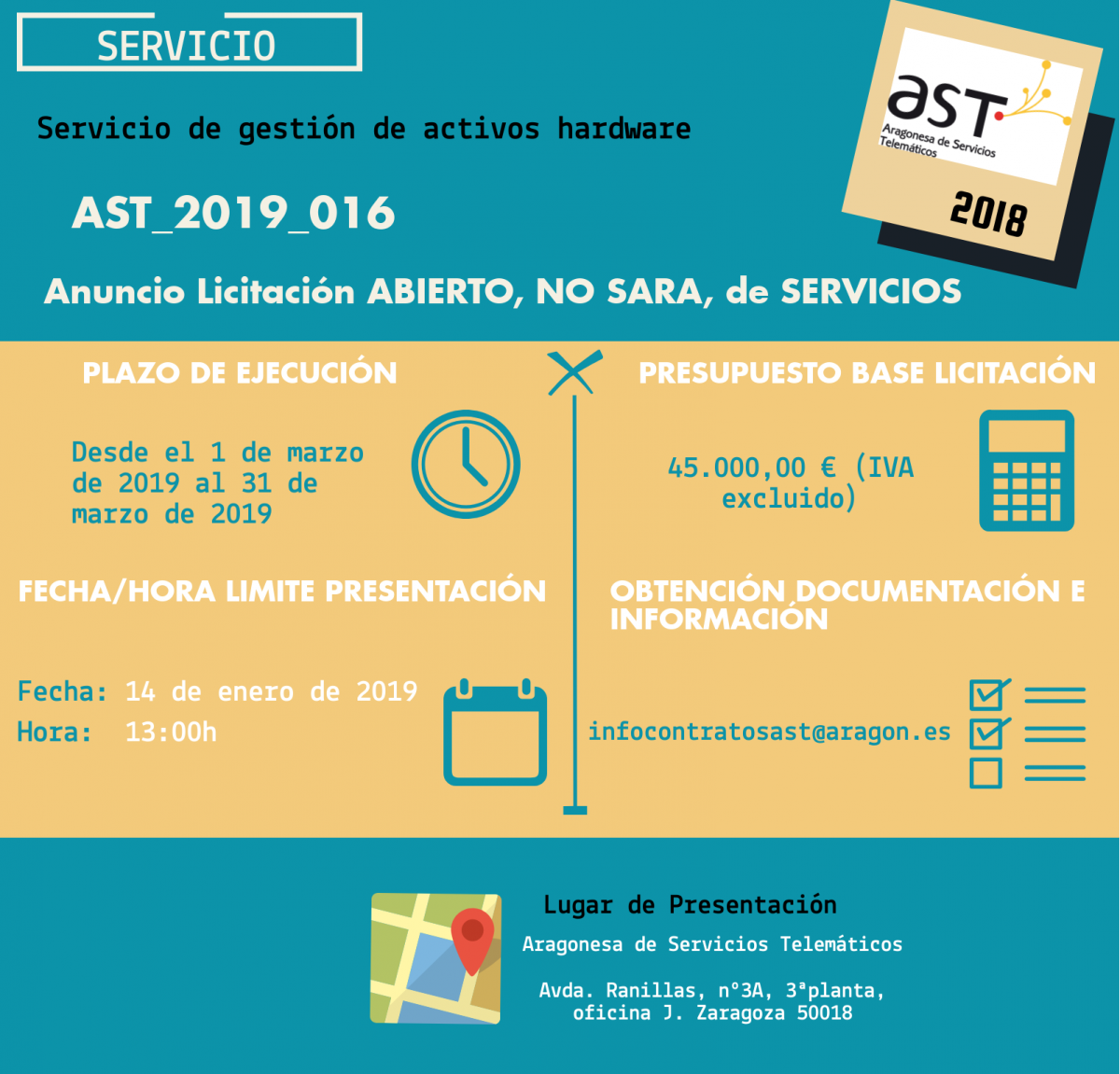 Imagen de licitación AST_2019_016