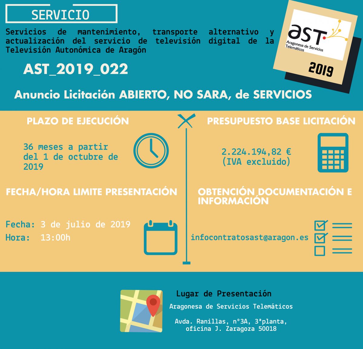 Imagen de licitación AST_2019_022