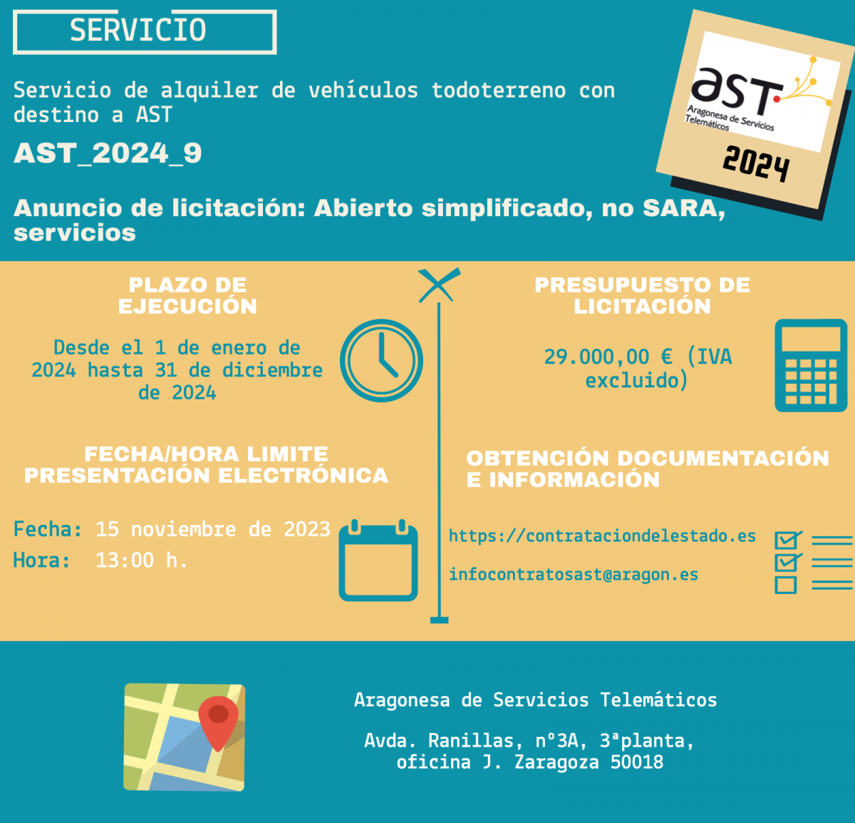 Imagen licitación AST_2024_9