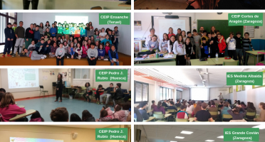 Imagen de centros educativos en Zaragoza, Huesca y Teruel